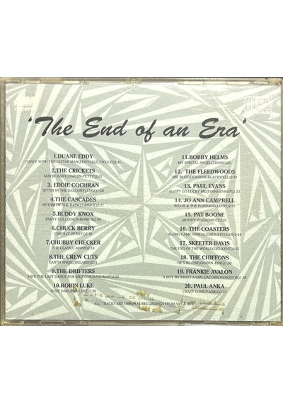 Plak Değildir Cd Dir Cd The End Of An Era Vol.1 Golden Hits Cd