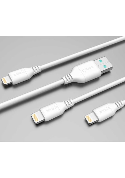 Zore Puma Serisi Araç Kiti Apple Uyumlu iPhone Aktarım Kablosuyla Birlikte