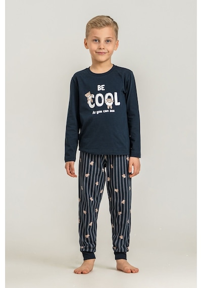Rolypoly Erkek Çocuk Be Cool Lacivert Uzun Kol Pijama Takım Rp3870-c-v1 Rp3870-c-v1
