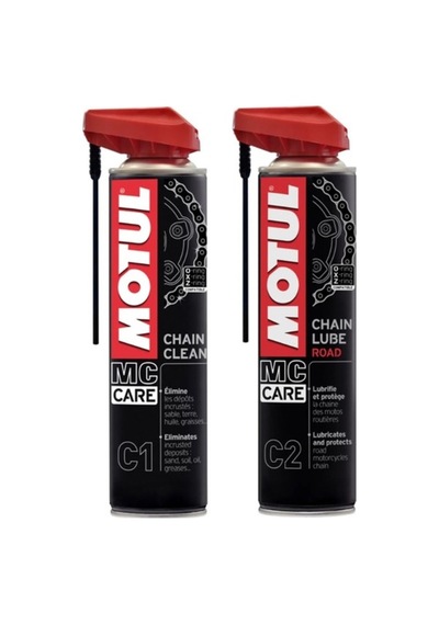 Motul Mc Care Zincir Bakım Seti - 9049078221444