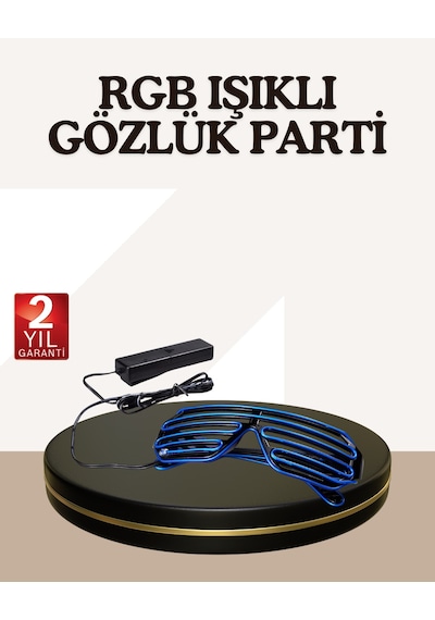 Gece Eğlenceleri İçin Led Işıklı Gözlük