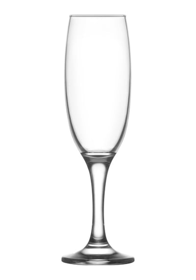 Lav Empire Cam Şampanya Kadehi 6'lı 220 ml Ayaklı (Kahve Yanı Su/Kokteyl Bardağı)