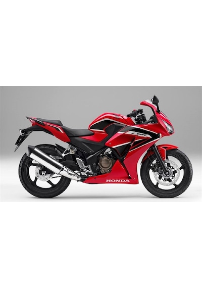 Honda Cbr250R 2017 Kırmızı Full Takım Grenaj Sticker