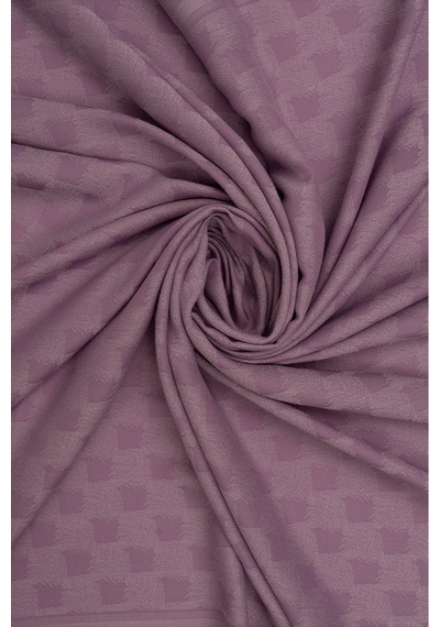 Aker Lila 100x100 Kare Jakar Eşarp Lila Lila
