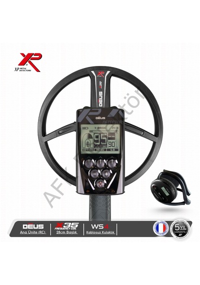 Xp Deus Rc Ana Üniteli 28 Cm X35 Başlıklı Ws4 Kablosuz Kulaklıklı Metal Dedektörü
