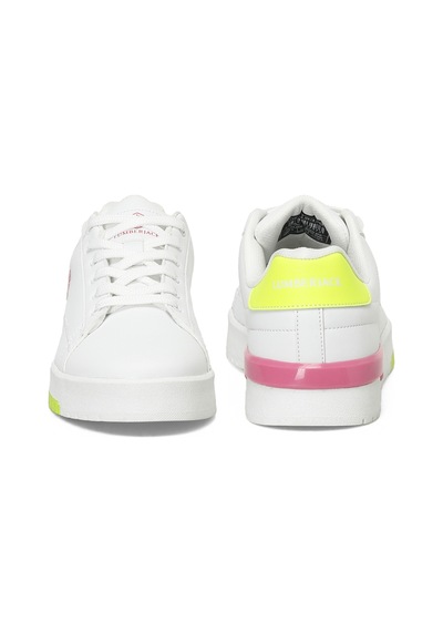 Lumberjack Esen 4pr Beyaz Kadın Sneaker 000000000101783063 Beyaz-pembe Beyaz - Pembe