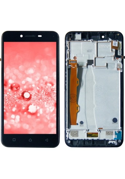 Lenovo K5 A6020A41 Lcd Ekran Dokunmatik Siyah Çıtalı (509424694)