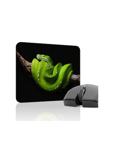 Yılan Kaymaz Dikişli Kauçuk Oyuncu Mousepad V4 - 22x18 Gaming Mouse Pad Fare Altlığı