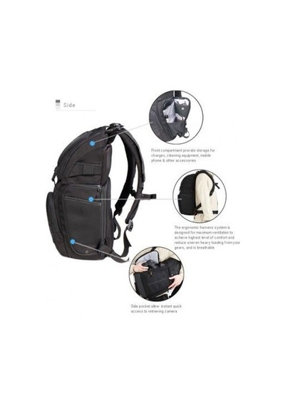 Benro Cool Walker B200 Siyah Sırt Çantası
