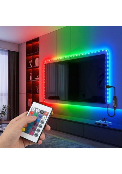 Panther Pt-355 Usb Rgb Şerit Led Işık 5m