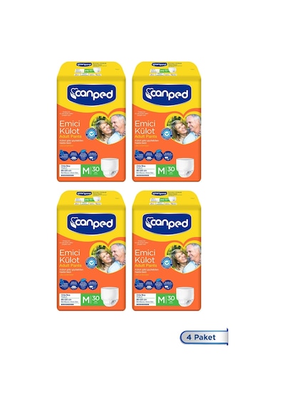 Emici Külot Orta Boy Medium 120 Li Tek Ebat