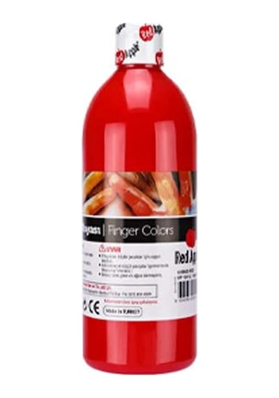 Red Apple Parmak Boya 10x500 Gr 10'lu Set Çok Renkli