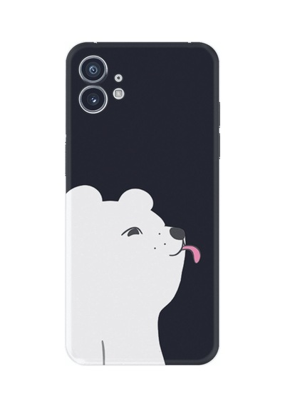 Nothing Phone 2 Kılıf Silikon Desen Özel Seri Panda Sevimli 1738