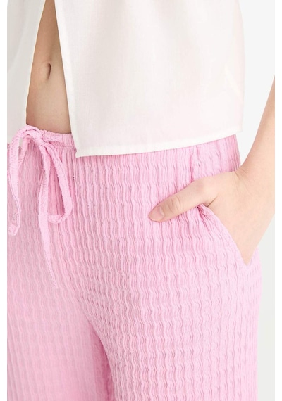 DeFacto Coool Flare Fit Beli Lastikli Bürümcük Pantolon E9942AX25SMPN444 DeFacto Coool Flare Fit Beli Lastikli Bürümcük Pantolon E9942AX25SMPN444