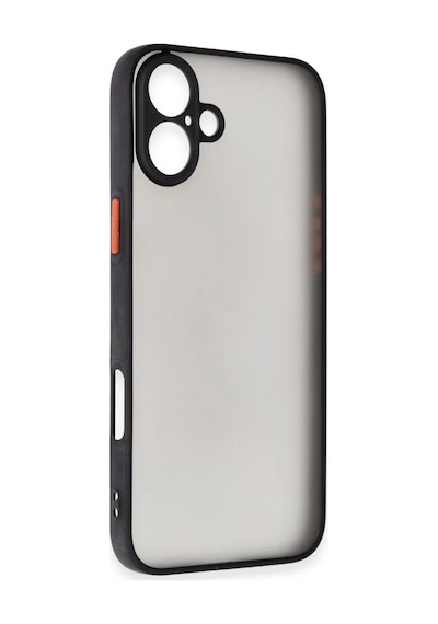 Bezos İphone 16 Uyumlu Kılıf Montreal Silikon Kapak - Siyah Bzs01
