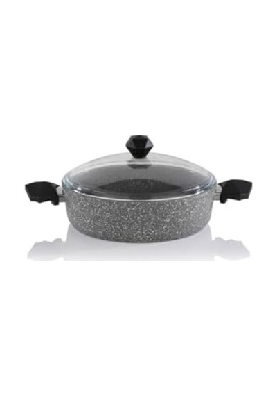 Cory Y.y.basık Tencere -28cm -gri 12v