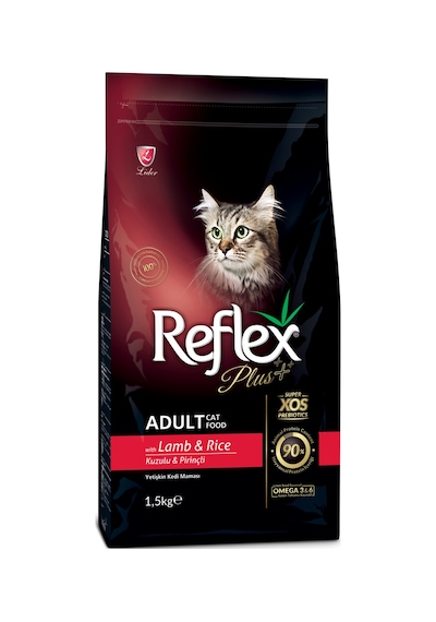 Reflex Plus Kuzulu Etli Ve Pirinçli 1,5 Kg Kedi Maması