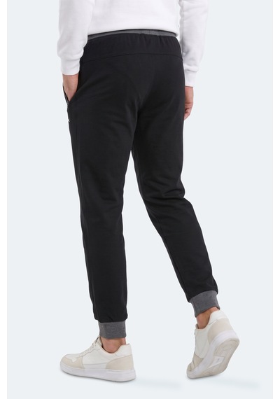 Slazenger Makar Erkek Siyah Eşofman Altı