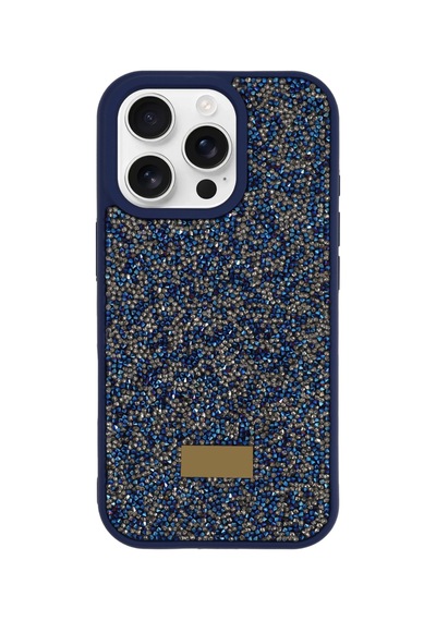 İphone 16 Pro Yıldız Tozu Premium Lacivert Silikon Kılıf