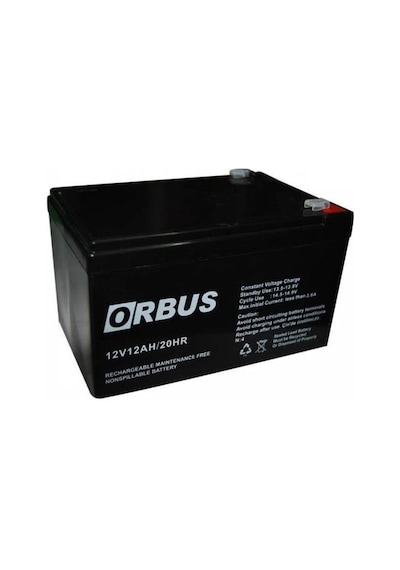 Orbus 12v 12ah  Akü