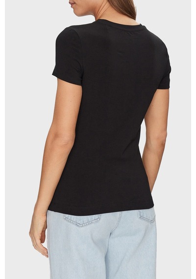 Guess Bayan T Shirt W5gı04 J1314 Jblk Siyah Siyah