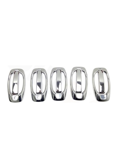 Fiat Fiorino Krom Kapı Kolu Set 5 Kapı P.çelik 2008 Sonrası