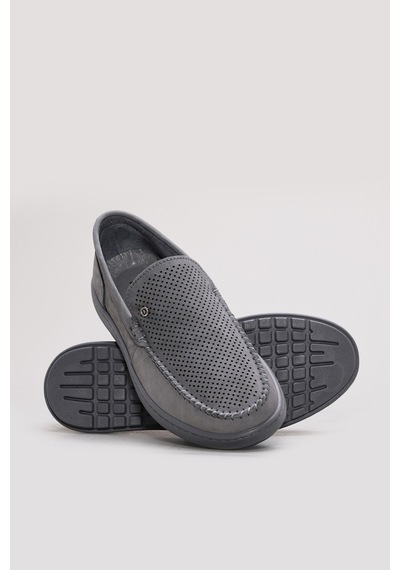 FAST STEP Hakiki Deri Erkek Casual Ayakkabı 302ma1211 Gri