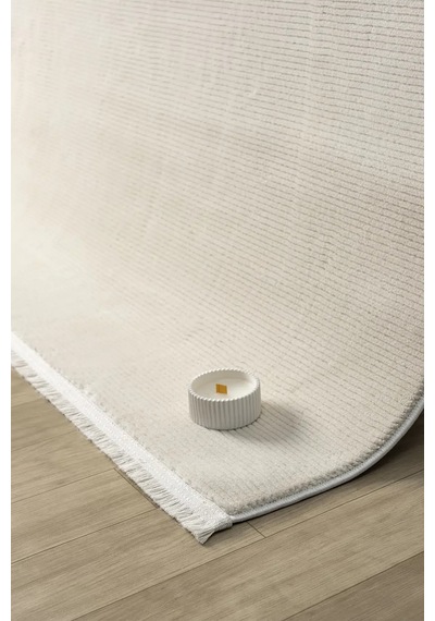 Seyran Halı Smart 12001 Bej %50 Pamuk - %25 Polyester Polipropilen Yolluk