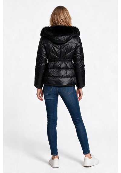 Ekol Kadın Manto 27kekl08927 Siyah