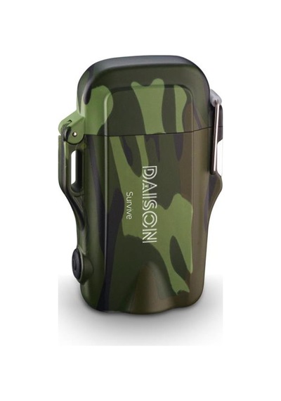 Daison Survive Komando Asker Yeşili Çift Ark Usb Anti-Rüzgar El F