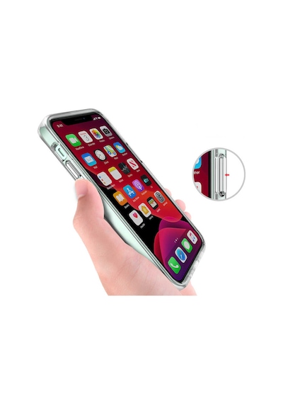 Zore İphone 12 Mini Uyumlu Nvth Gard Silikon-renksiz