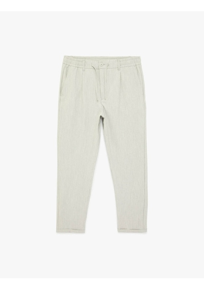 Koton Duble Paça Gri Erkek Pantolon 6sam40013hw Gri