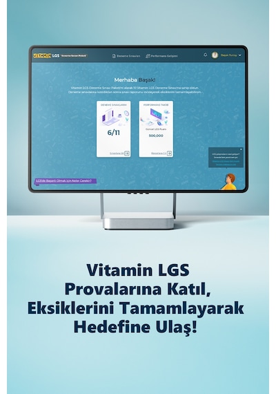 LGS 2027 Deneme Sınavı Paketi - 11 Online Deneme (10 LGS + 1 HBS) - PDF ve Video Çözümlü (Sadece Dijital Lisans)