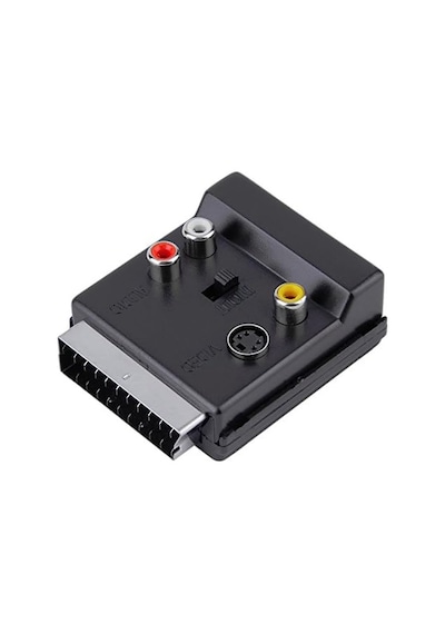 4816 Scart To Rca Tos Av Skart Çevirici Dönüştürücü S-video Adaptör