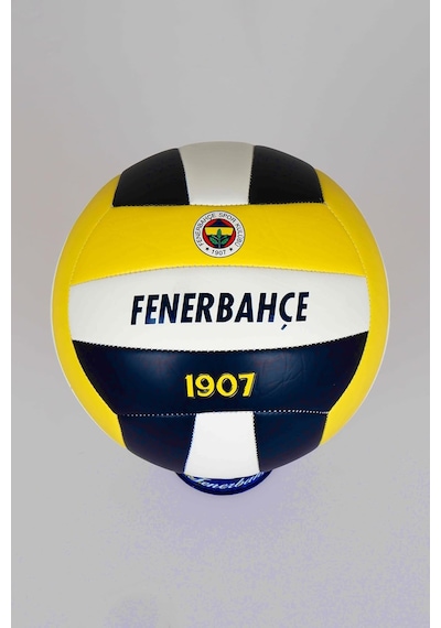 Voleybol Topu, Sarı-siyah-beyaz, 1907 Logolu, Özel Teneke Kutu İle Birlikte Siyah-kırmızı-beyaz