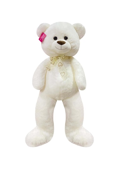 Selay Toys Peluş Ayı Puffy Salaş Ayı Oyuncak 100 Cm Ekru 1192