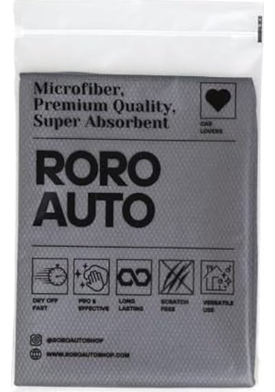 Mikrofiber Araç Kurulama Havlusu 50x70 & Cam Bezi 50x70 Araç Yıkama Seti