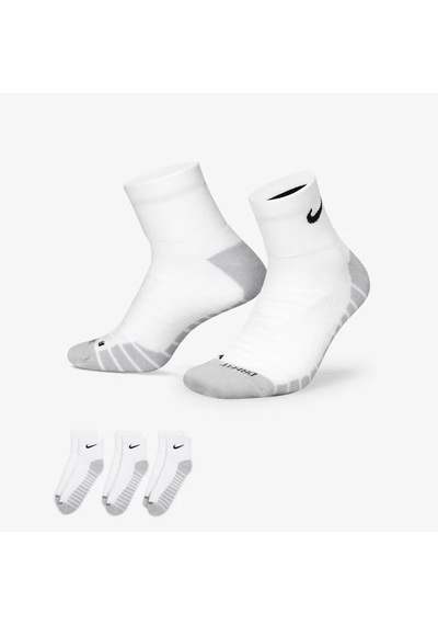 Nike Sx5549-100 Everyday Max Destekli Bilek Antrenman Çorapları 3 Çift Beyaz