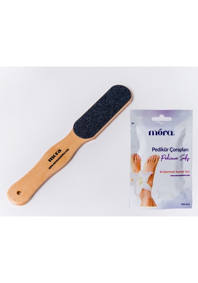 Mora Topuk Törpüsü + Pedikür Çorabı
