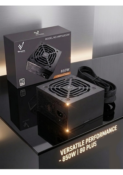 Versatile 850w Power Supply 80 Plus Atx Güç Kaynağı 12cm Fanlı