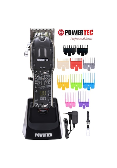 Powertec TR-8700 Saç Sakal Tıraş Makinesi (Black)