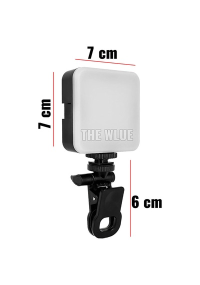 Şarjlı 100 Led Selfie Video Kamera Işığı Tripod Uyumlu Ve Mandall