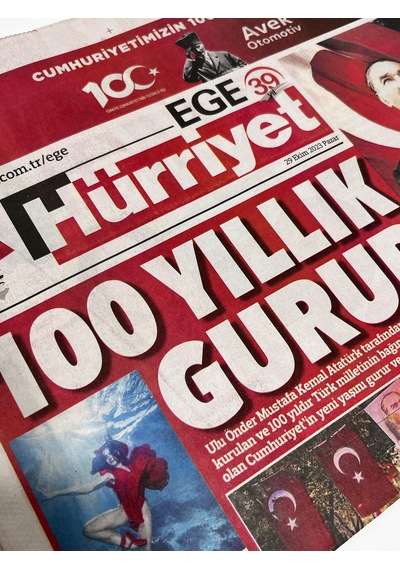 29 Ekim 2023 Hürriyet Gazetesi Eki Ege