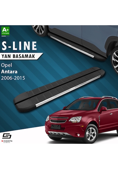 S-dizayn Opel Antara S-line Krom Yan Basamak 183 Cm 2006-2015