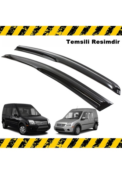 Ford Connect Mügen Cam Rüzgarlığı 2002 - 2014 Arası 2Li Set N11.155