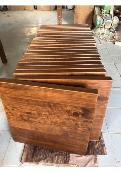 Kütük Cafe Masası Üstü Tablası 60 X 60 Cm Çok Renkli