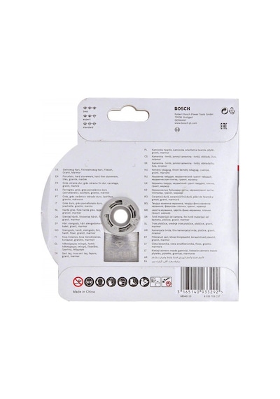Bosch X-Lock Best For Ceramic Extra Clean Turbo 115mm Elmas Kesme Diski - 2608615131