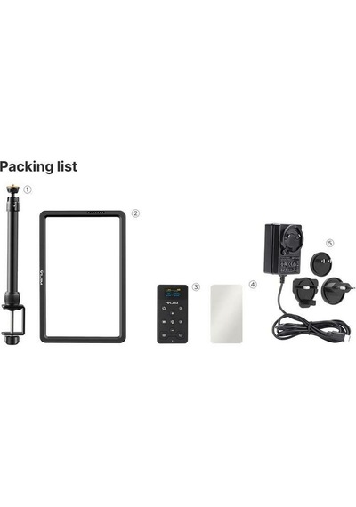 Vıjım K22 Led Işıklı Masa Montaj Standı