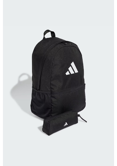Adidas Clsc Pcase Bp 23.25l Unisex Sırt Çantası + Kalemlik Jı8081 Siyah- Beyaz