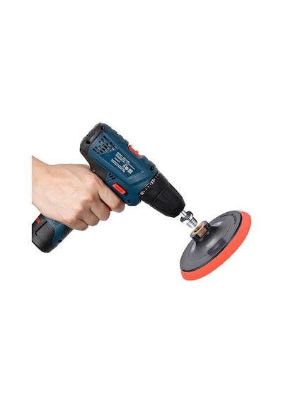 Zımpara Seti + Matkap Aparatı + Gözlük 115 Mm 40 Parça